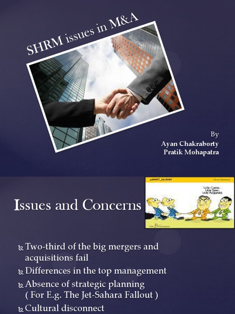 HR Challenges in Mergers & Acquisitions | PDF | Daimler Ag | Mergers ...