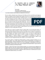 Comunicado Sobre Inicio de Huelga de Hambre de Los Compañeros Francico Jiménez y Eric Bautista 200312