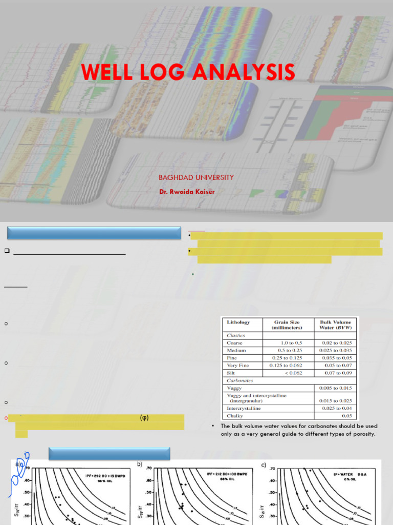 Hydrocarbon Saturation Analysis Techniques | PDF | Petroleum Reservoir ...