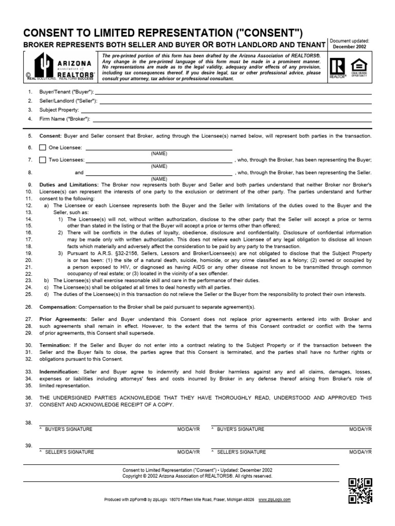 Dual Agency | PDF
