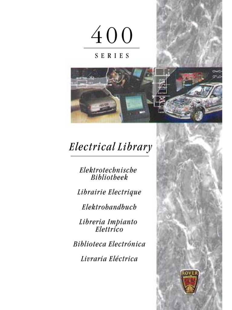 Rover 400 Electrical Library | PDF