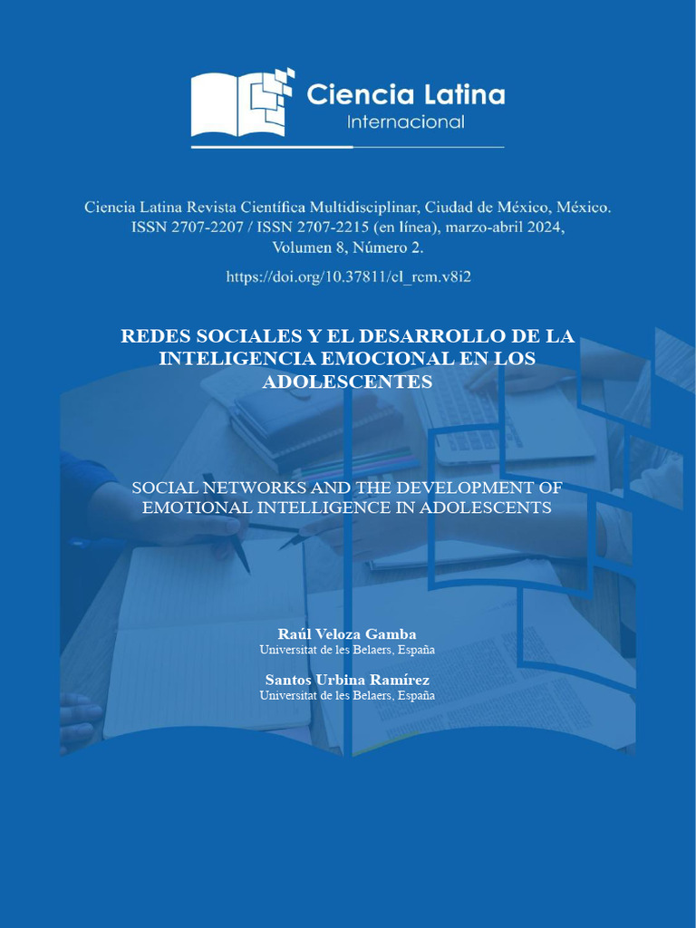 Redes Sociales Y El Desarrollo de La Inteligencia Emocional en Los ...