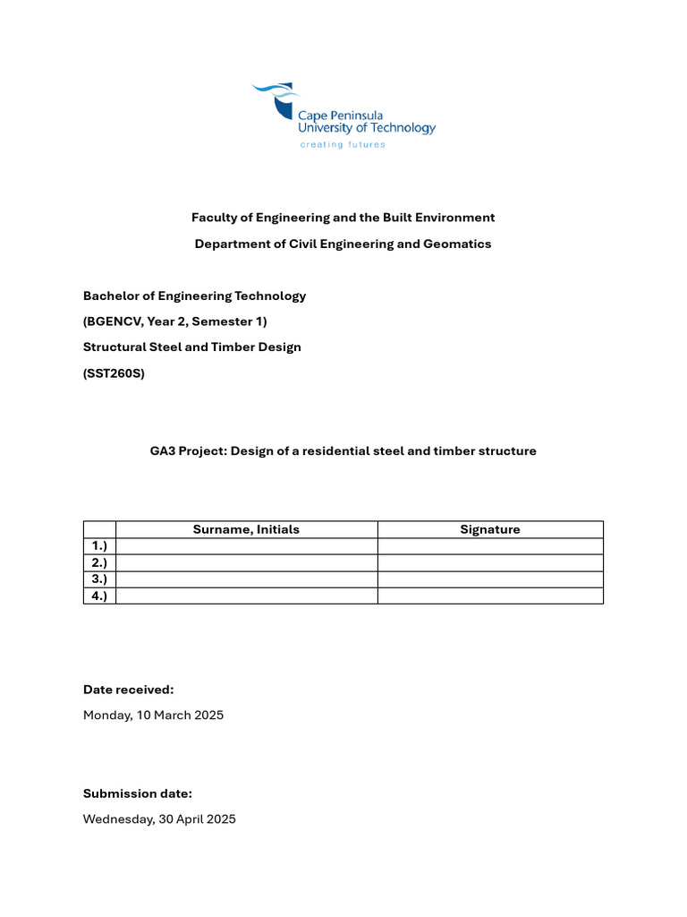 SST260S Semester 1 Project | PDF | Computer Aided Design