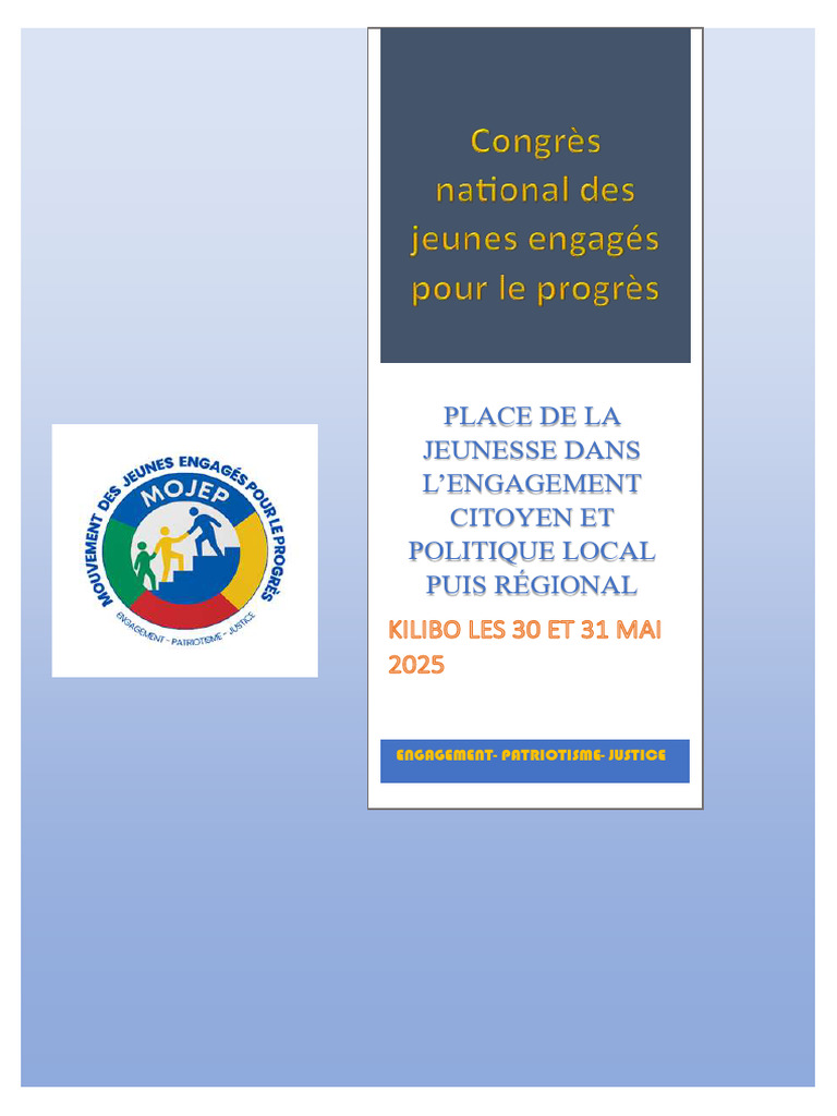 Jeunesse et Engagement Citoyen au Bénin | PDF