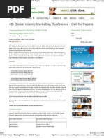 Download 2012 Islamic Turkey Calll Papers Istanbul Marketing by isfinturk SN86322625 doc pdf