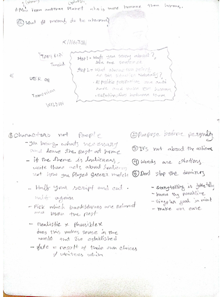 Storytelling Note 1 of Macdee | PDF