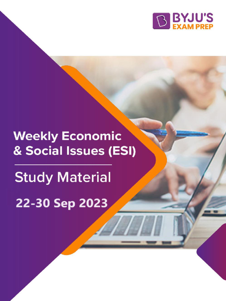 Weekly Economic Social Issues Esi 22 30 September 2023 361684568067690 ...