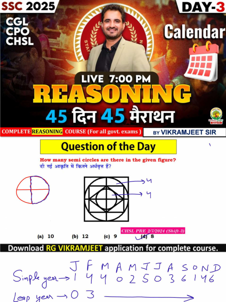 Day 3 Calendar Class Notes | PDF