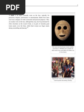 Mask Wikipedia