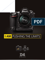 Nikon D4 DSLR Brochure 