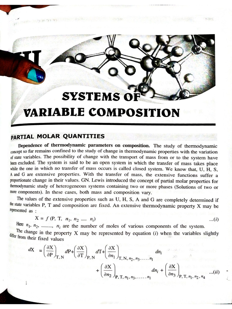 System Of Variable Composition Pdf