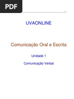 1 - Comunicação Verbal