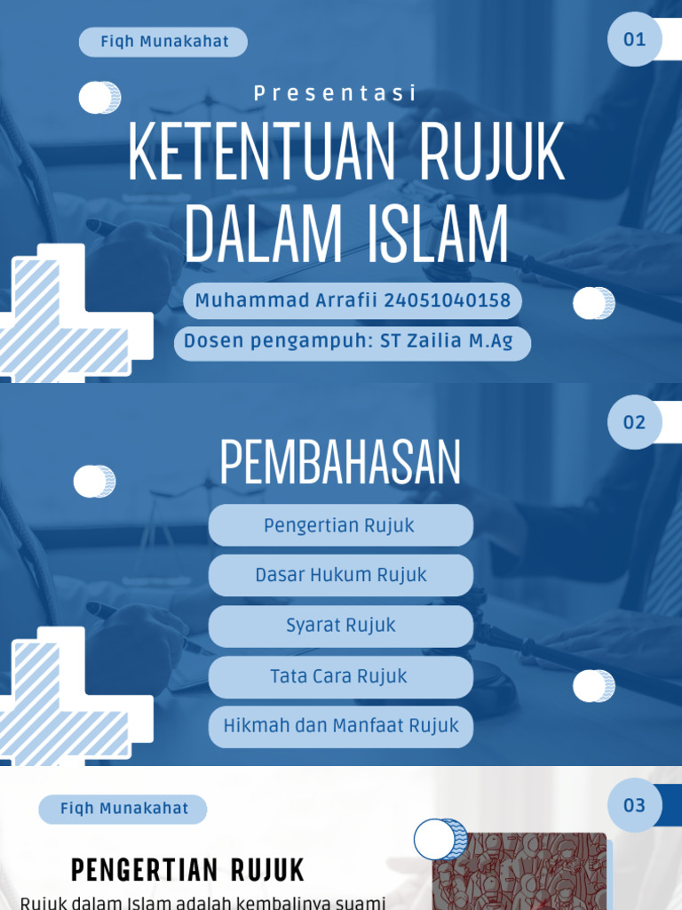 Dasar Hukum Rujuk dalam Islam | PDF