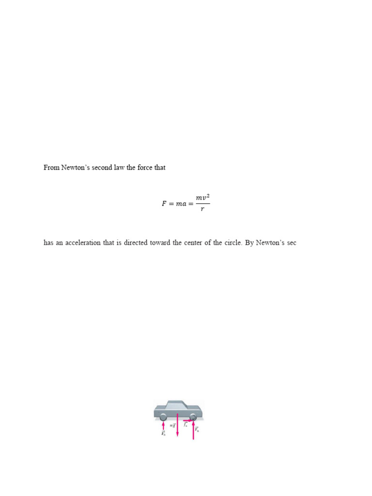 Dynamics of Circular Motion FFF | PDF | Force | Newton's Laws Of Motion
