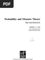 BK2000 - 2e - Probability and Measure Theory - Ash and Doleans-Dade