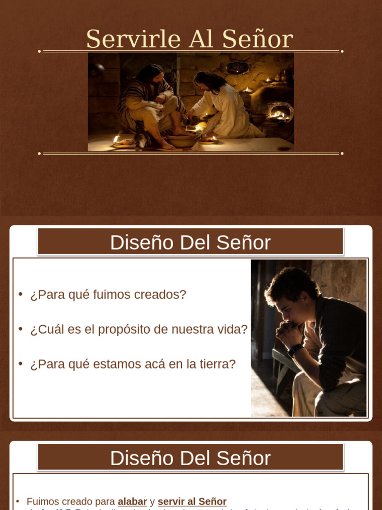 Servir al Señor con Propósito | PDF | Cristo (título) | Creencia y ...