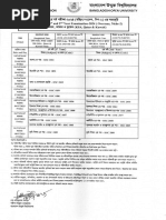 BOU BA/BSS Exam Routine 2024-2025 | PDF