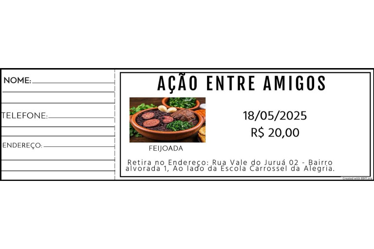 Rifa Com Borda - Jpeg | PDF