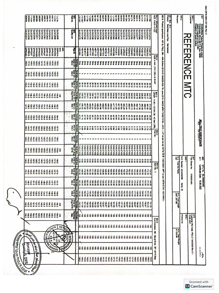 MTC 8 Inch Reference - Latest - From - Manufacturer | PDF