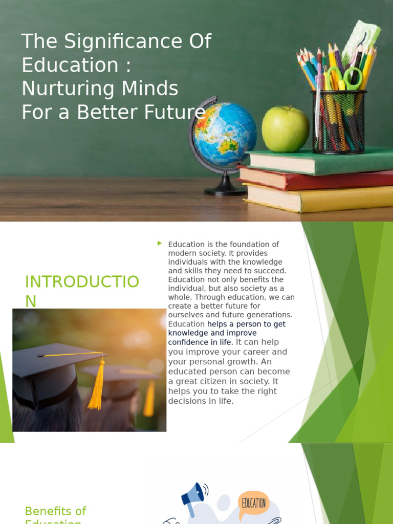 Importance of Education for Society | PDF | Learning | Cognition