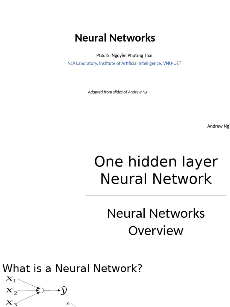 Lecture 9. Neural Networks | PDF | Deep Learning | Machine Learning