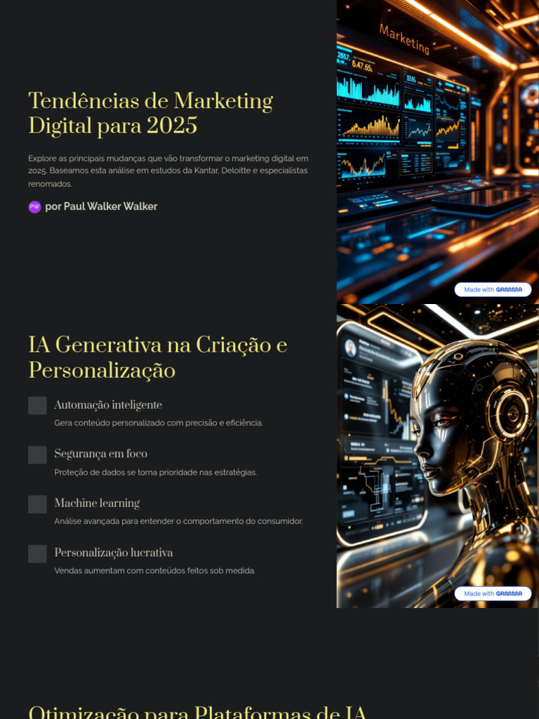 Tendências de Marketing Digital 2025 | PDF | Marketing | Business