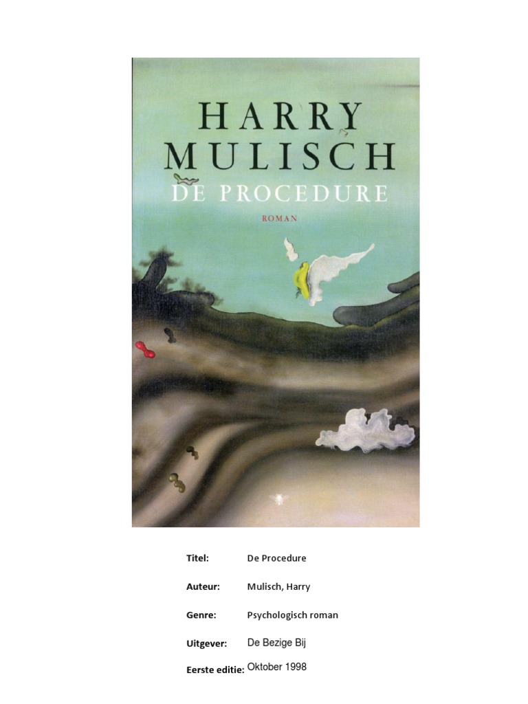 Nederlands De Procedure Van Harry Mulisch