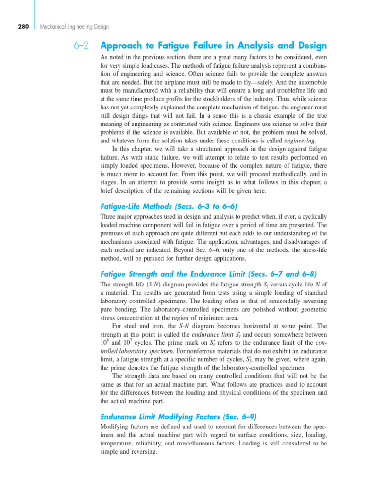 Mechanical Engineering Design 10th Ed - Shigley 303 | PDF | Strength Of ...