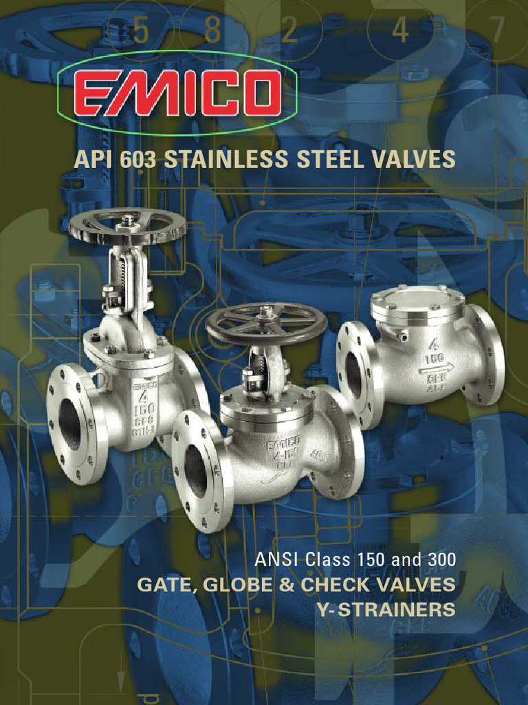 Emico Stainless Steel Valves Catalog | PDF | Valve | Plumbing