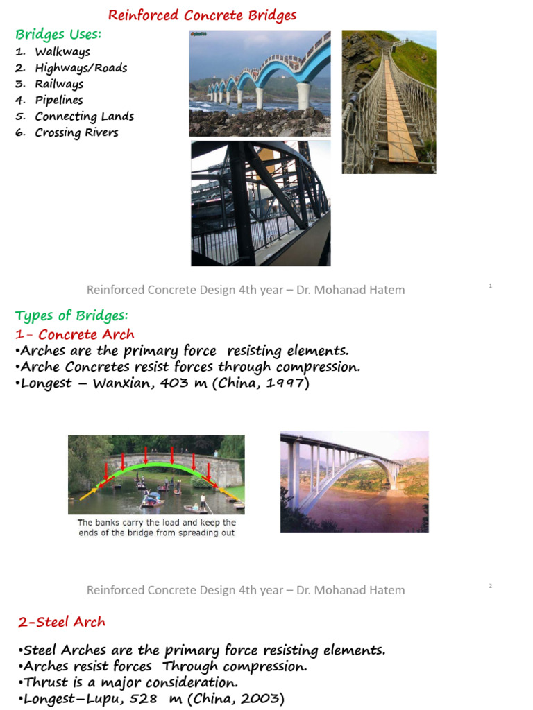 Reinforced Concrete Bridge Design Guide | PDF | Bridge | Concrete