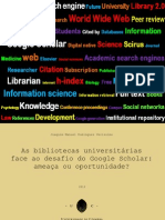 Veríssimo - 2012 - As bibliotecas universitárias face ao desafio do Google Scholar_ ameaça ou oportunidade