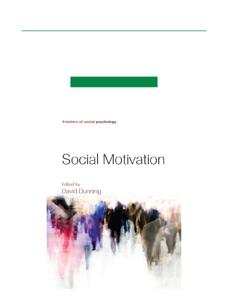 Look Into Social Motivation, 1st Edition Research PDF Download | PDF
