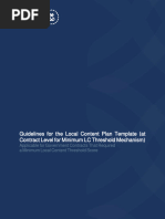 Guidelines For The Local Content Score Template (GCC-Baseline) | PDF ...