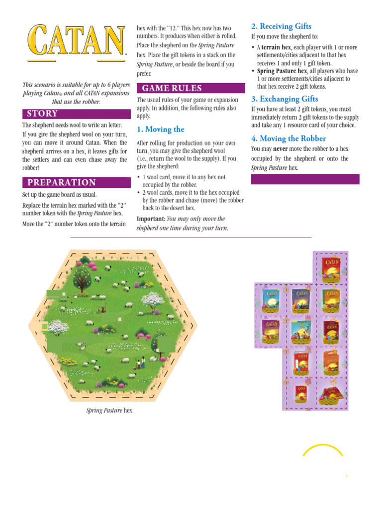 Catan Scenario Circuit Overseer | PDF | Games Of Mental Skill ...