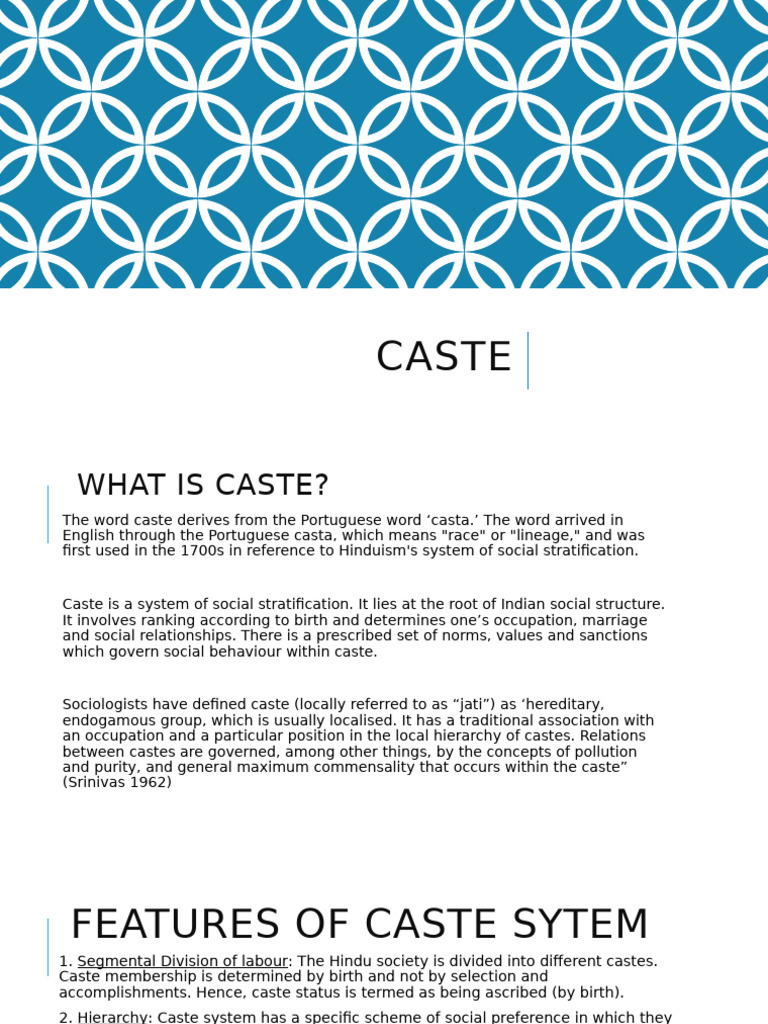 Understanding the Caste System in India | PDF | Caste | Social Divisions