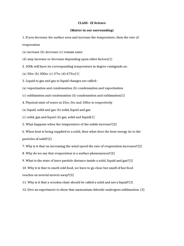 Chemistryclass 9chapter1 Pdf