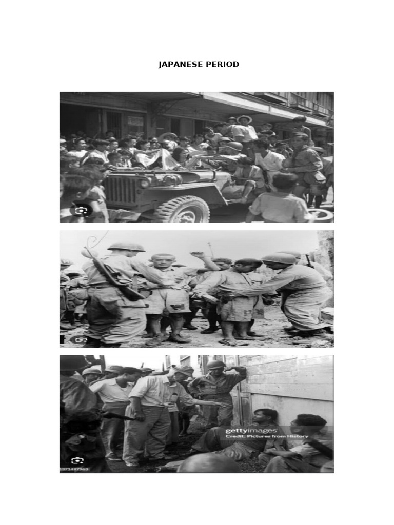 Japanese Period | PDF