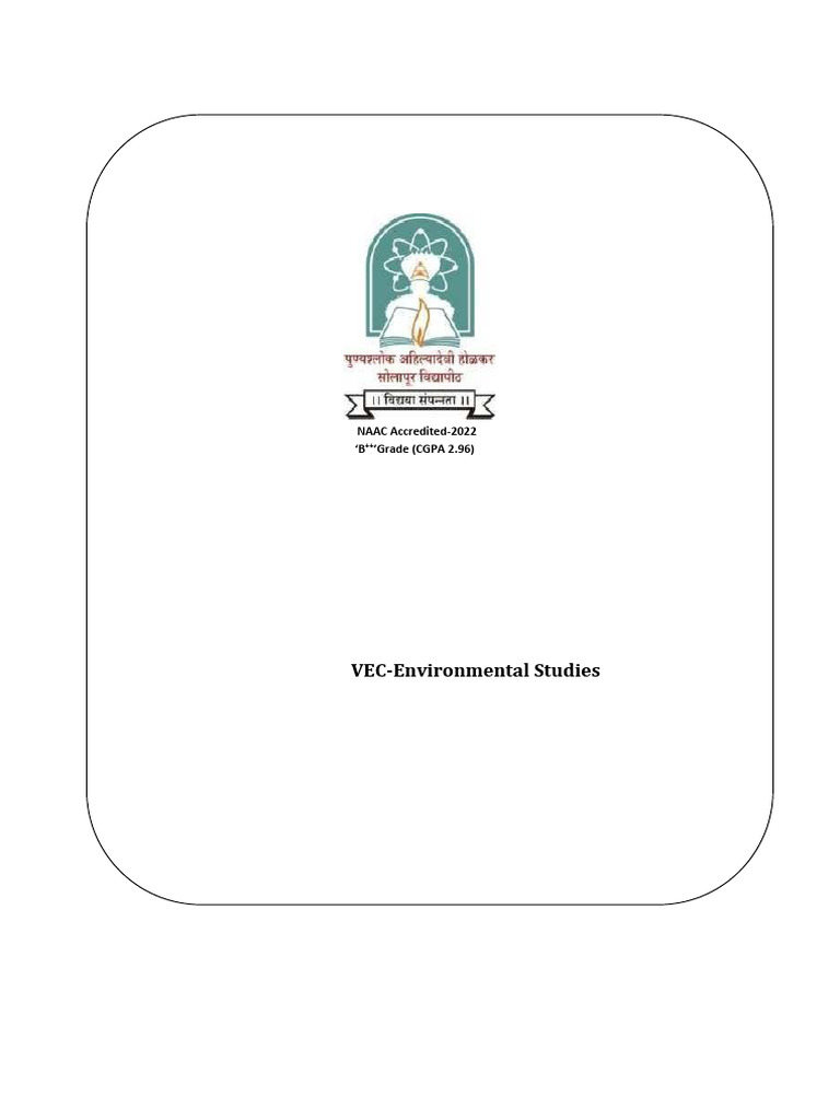 NEP 2020 Environmental Studies Syllabus | PDF | Biodiversity | Natural ...