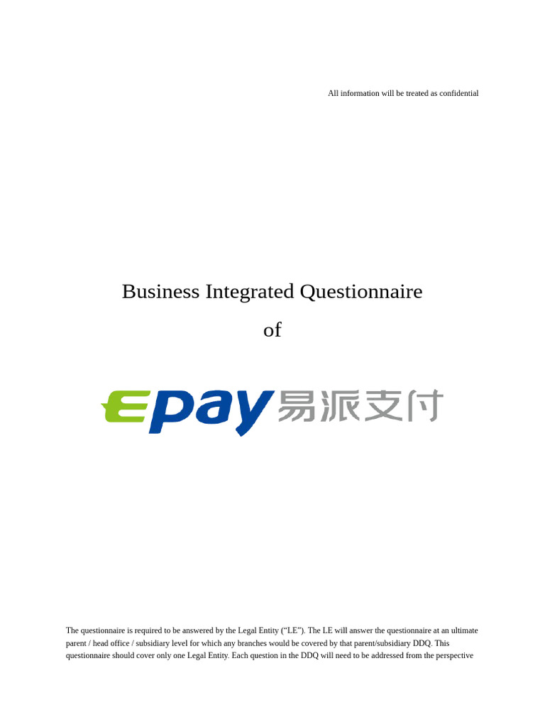 Business Integrated Questionnaire 2.docx 20241224 155554 0000 | PDF ...
