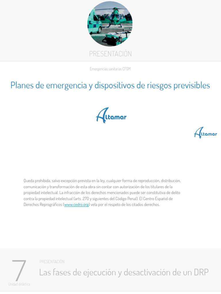 Fases de un Dispositivo de Riesgo Previsible | PDF
