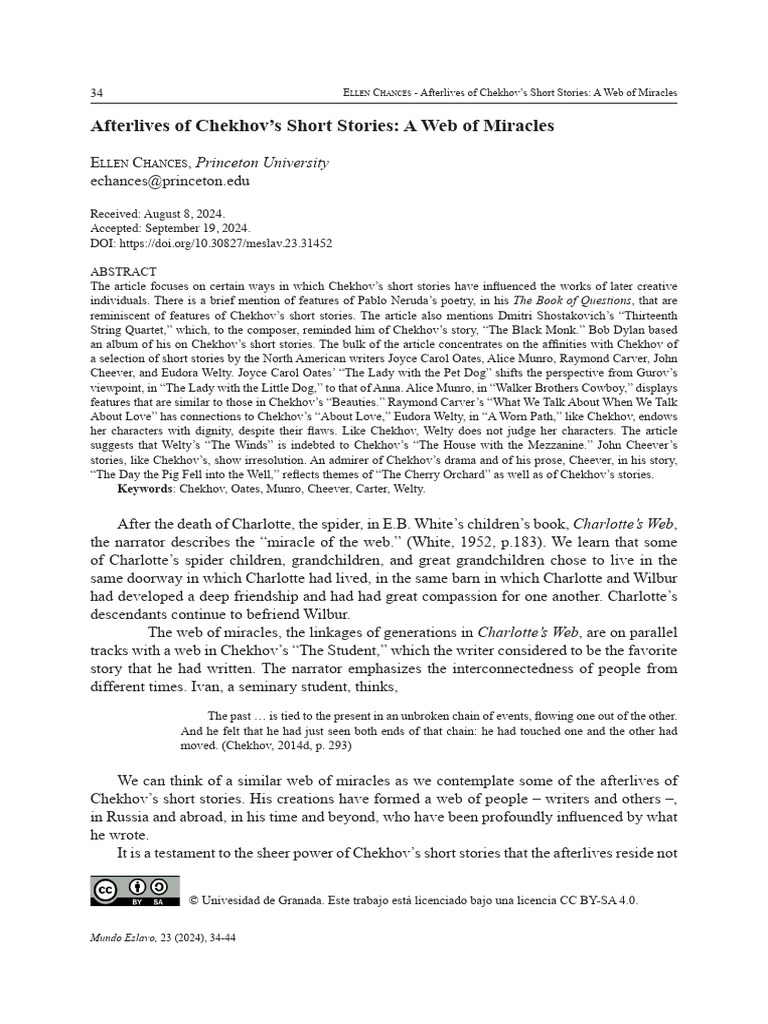 34-44 Ellen Chances EN | PDF | Anton Chekhov