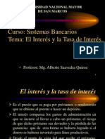 El Interes y La Tasa de Interes