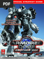 Armored Core 3 Prima Official Eguide Copia Missile Ammunition