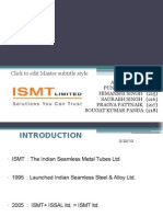 Financial Statement Analysis OF Ismt Limited: Click To Edit Master Subtitle Style