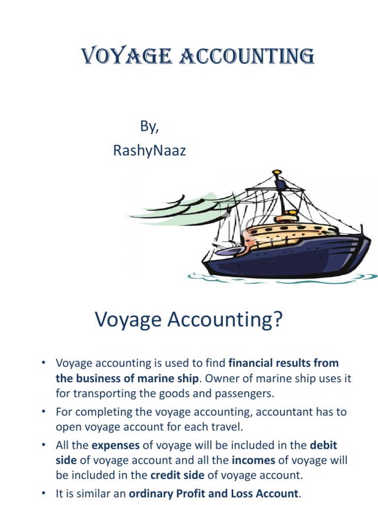 voyage account problems and solutions