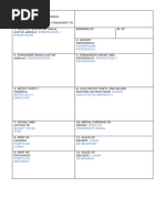 Dangerous Goods Declaration Form | PDF