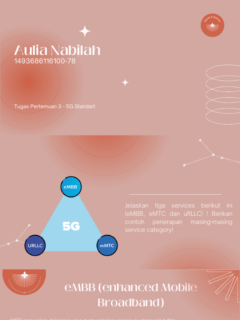 Layanan Utama 5G: eMBB, mMTC, uRLLC | PDF