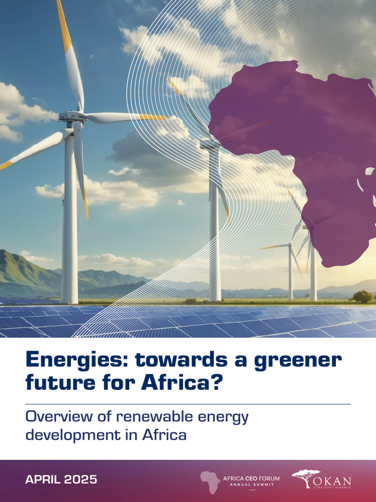 Renewable Energy Progress in Africa 2025 | PDF | Renewable Energy ...