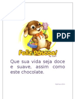 Feliz páscoa cris