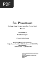 Surat Perhargaan Dan Terima Kasih Atas Sumbangan